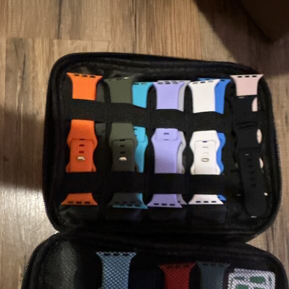 Multicolor Silicone Strap for Apple Watch Bands Assorted Collection main image 5